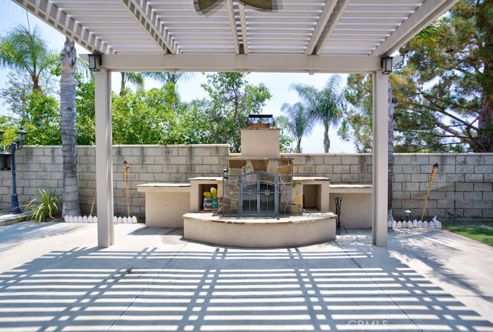3782 Carson Way Yorba Linda, CA 92886 - Photo 46 of 48 a view of a patio with a table chairs and a patio