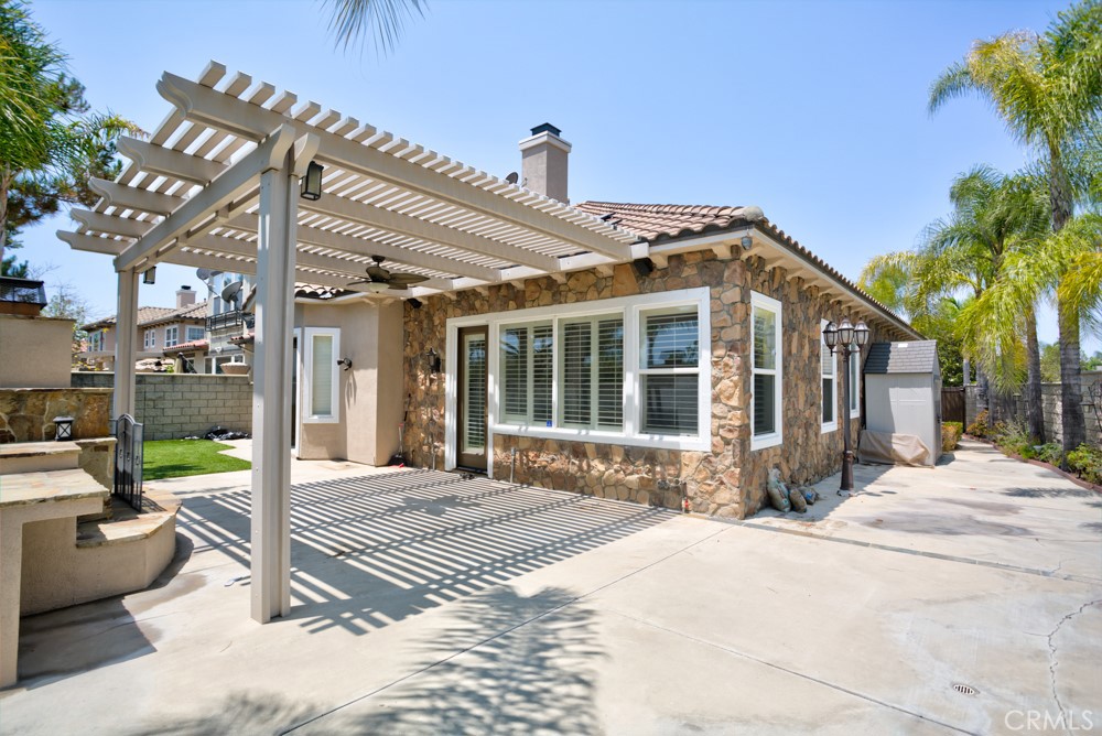 3782 Carson Way Yorba Linda, CA 92886 - Photo 47 of 48 a front view of a house with a porch