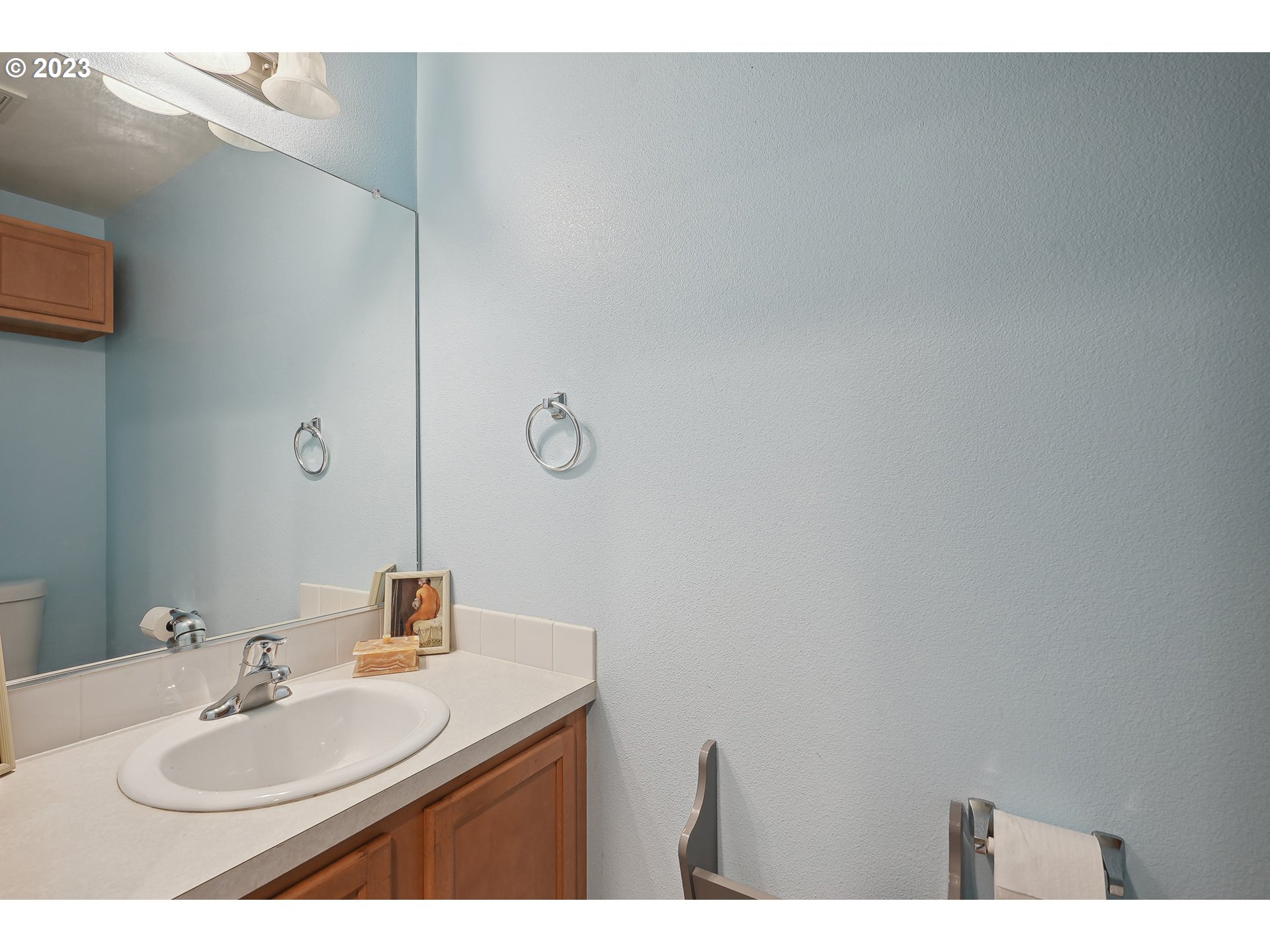1132 Northeast 6th Street Gresham, OR 97030 - Photo 13 of 29 a bathroom with a sink and a mirror