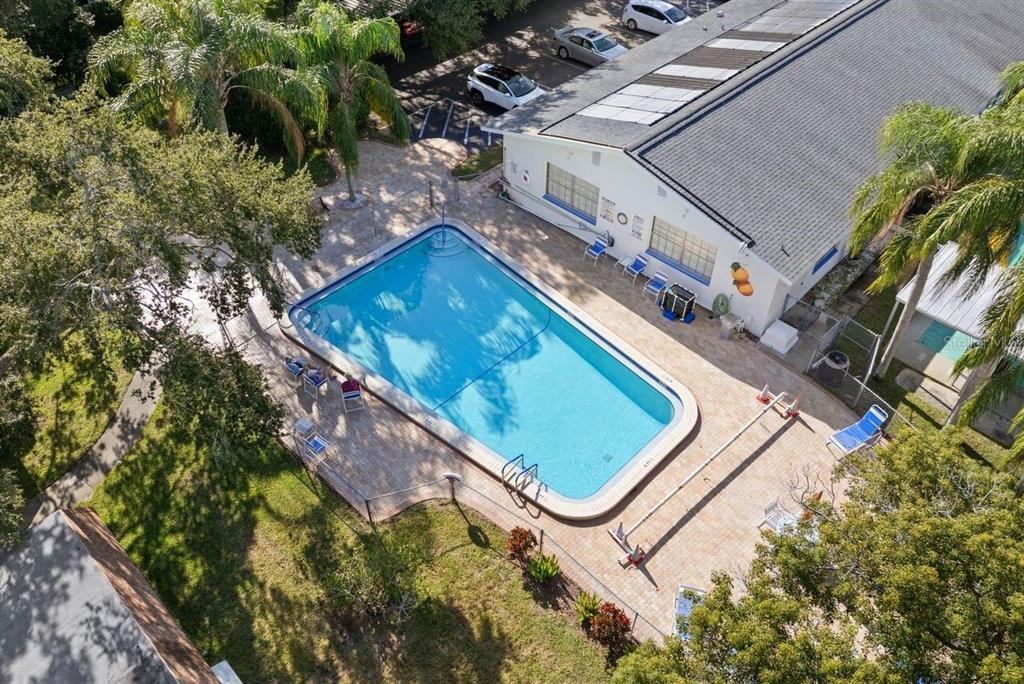 300 Clyde Lane, Unit 215 Dunedin, FL 34698 - Photo 41 of 60 an aerial view of a house