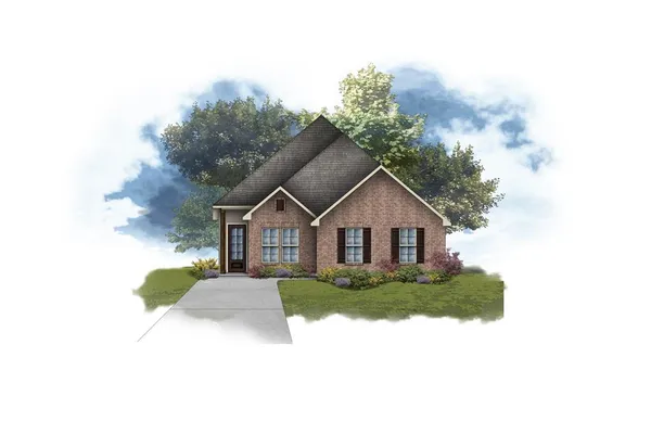 a view of house and outdoor space