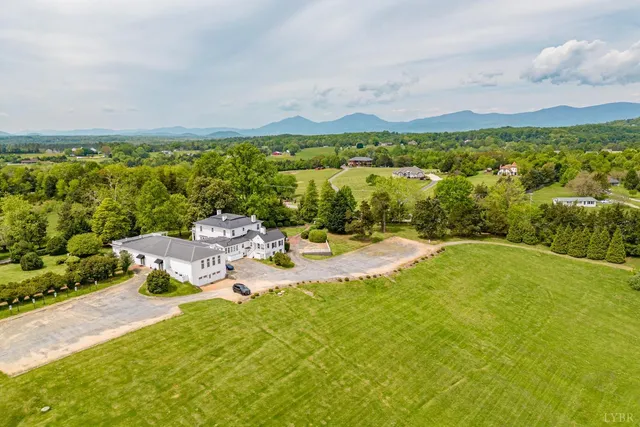 a view of an outdoor space with mountain