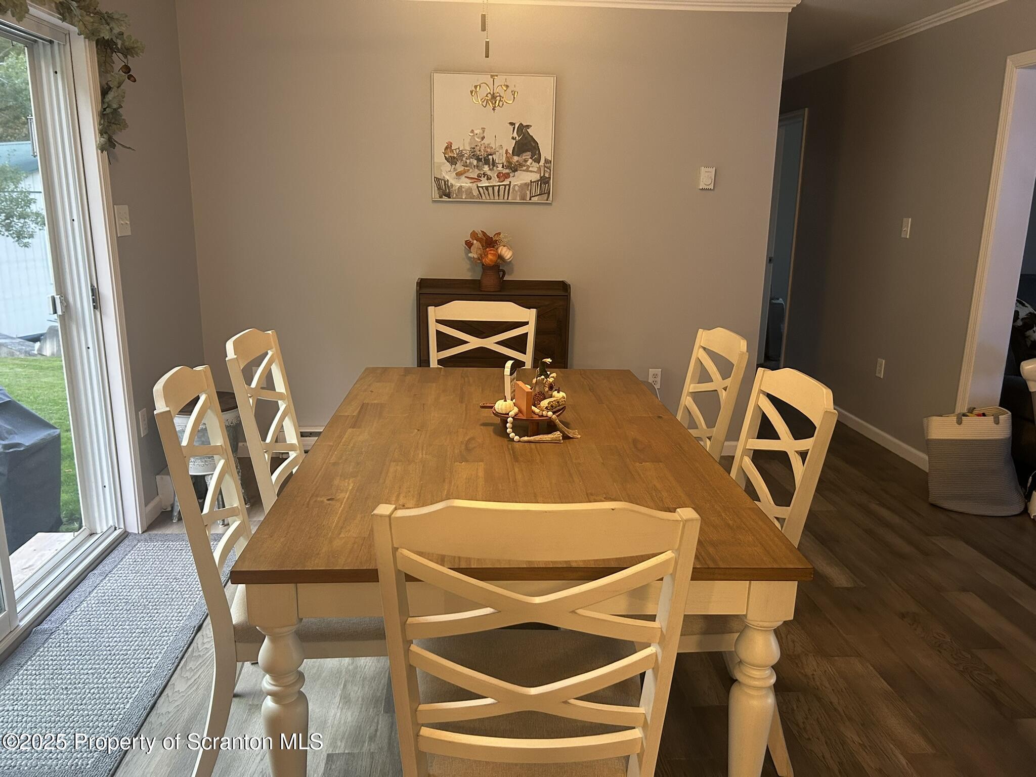 44 Franks Old Road Pleasant Mount, PA 18453 - Photo 16 of 37 a dining room with furniture