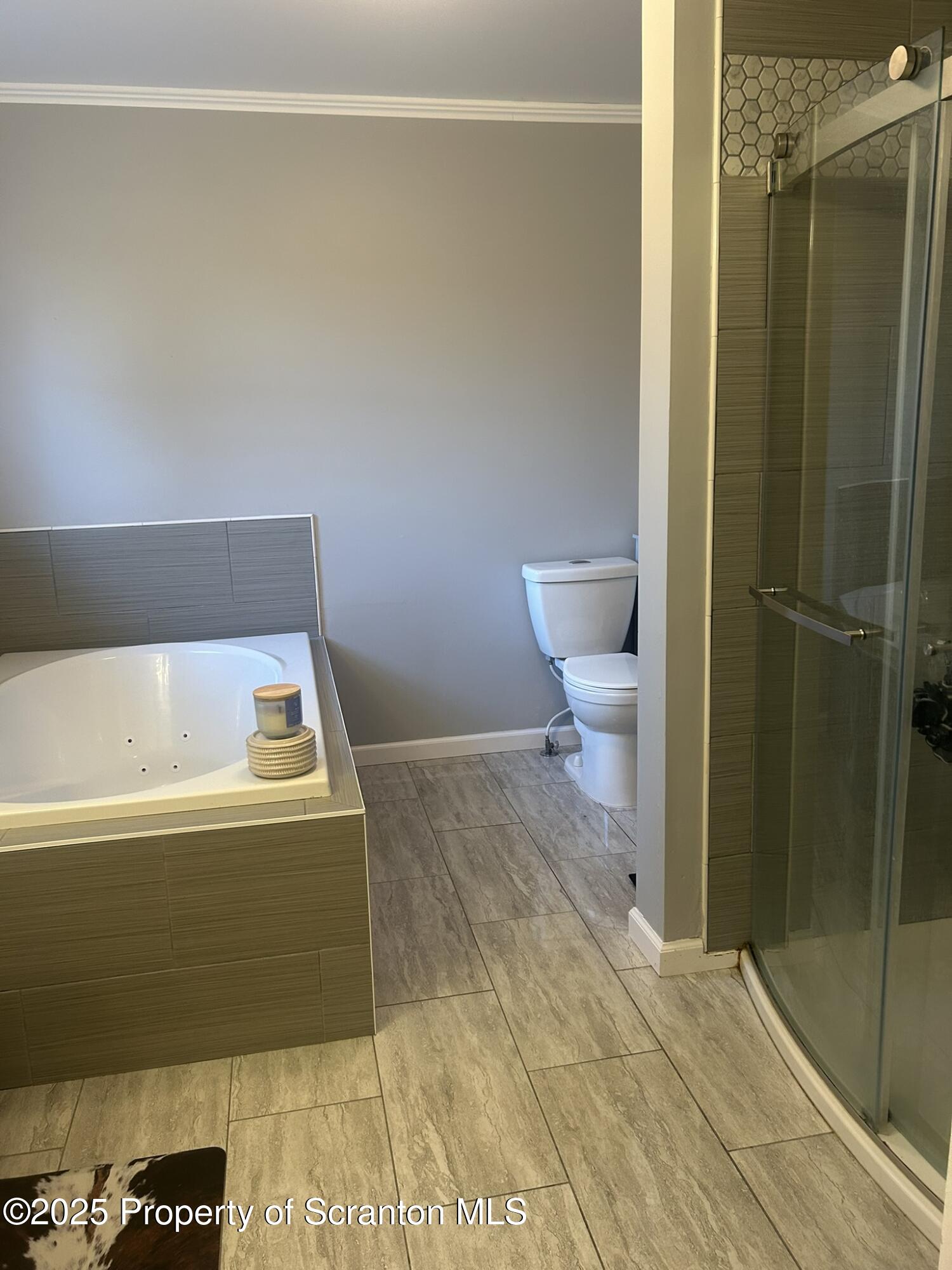 44 Franks Old Road Pleasant Mount, PA 18453 - Photo 22 of 37 a bathroom with a sink and a toilet