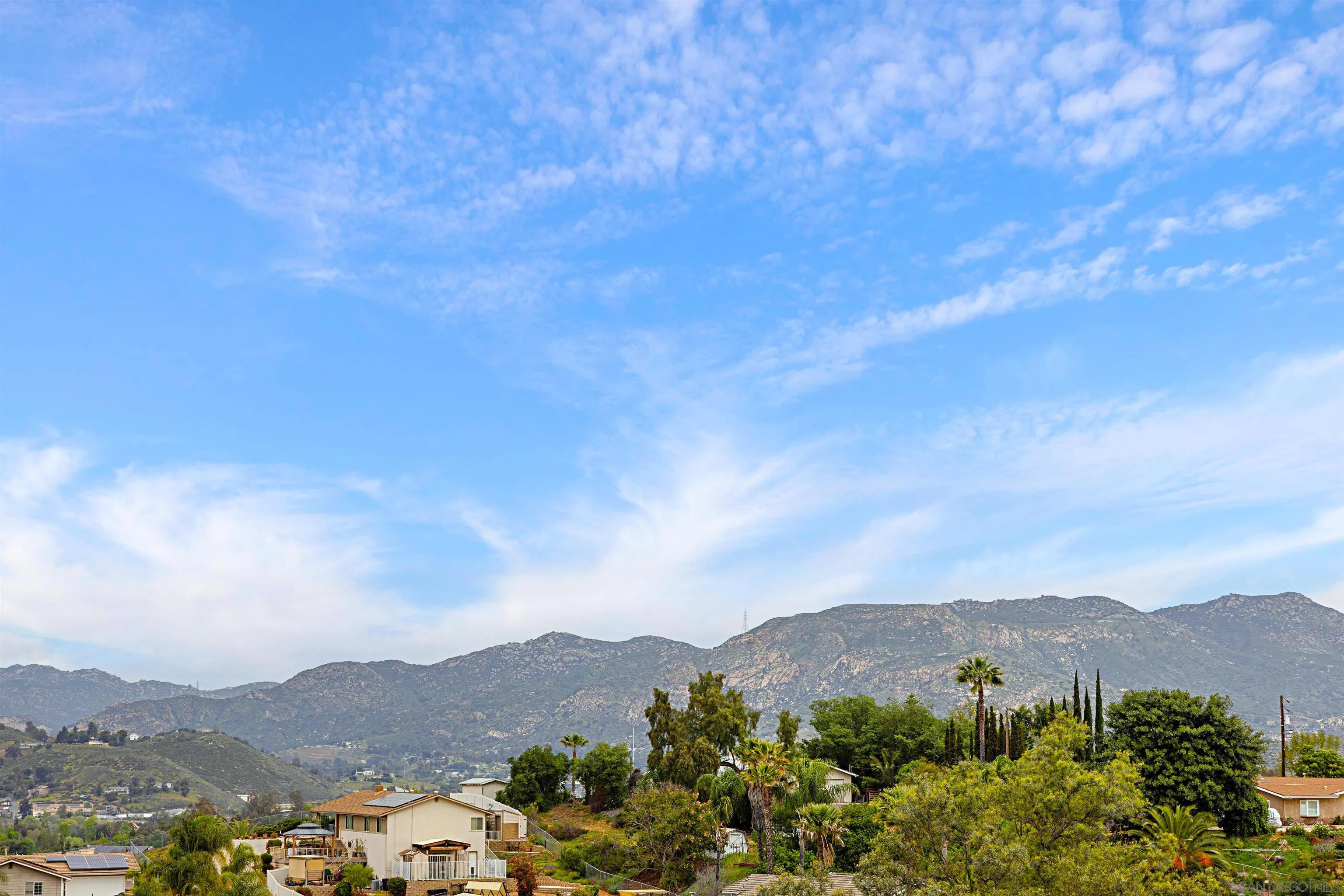9100 Single Oak Drive, Unit 24 Lakeside, CA 92040 - Photo 32 of 48 a view of a town with mountains in the background