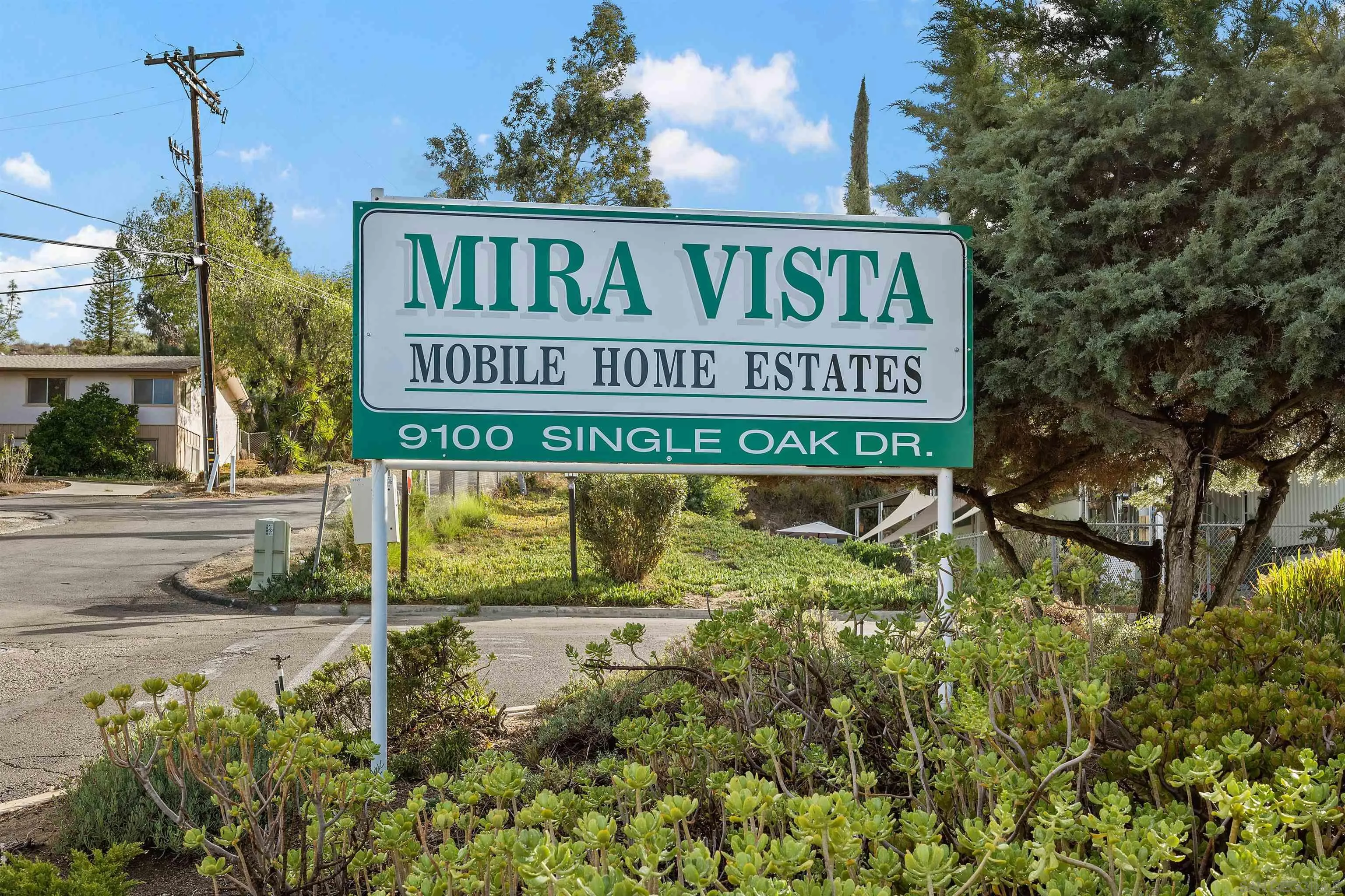 9100 Single Oak Drive, Unit 24 Lakeside, CA 92040 - Photo 36 of 48 a sign on the side of a building