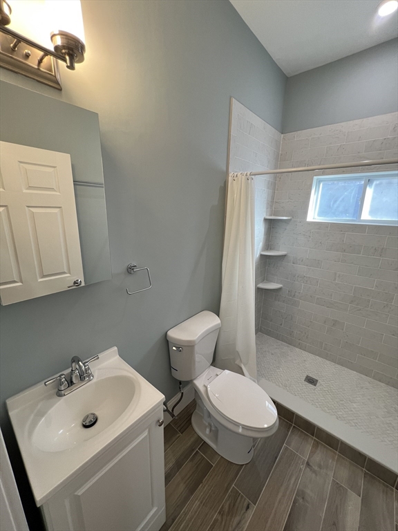29 Alpine Street, Unit 1 Somerville, MA 02144 - Photo 23 of 33 a bathroom with a sink toilet and shower
