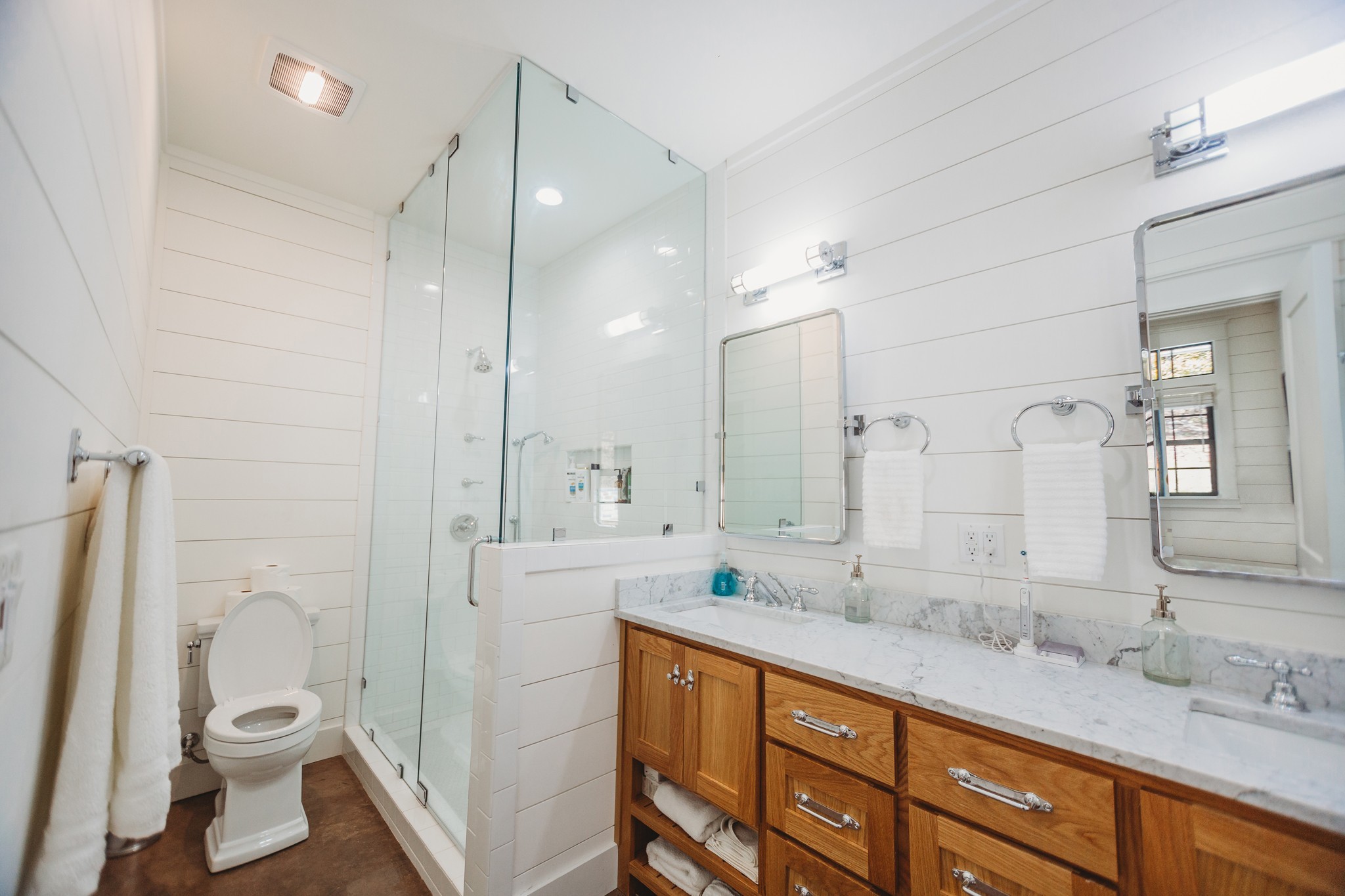 0 Scepter Road Waverly, TN 37185 - Photo 16 of 53 a bathroom with a granite countertop sink a toilet and a shower