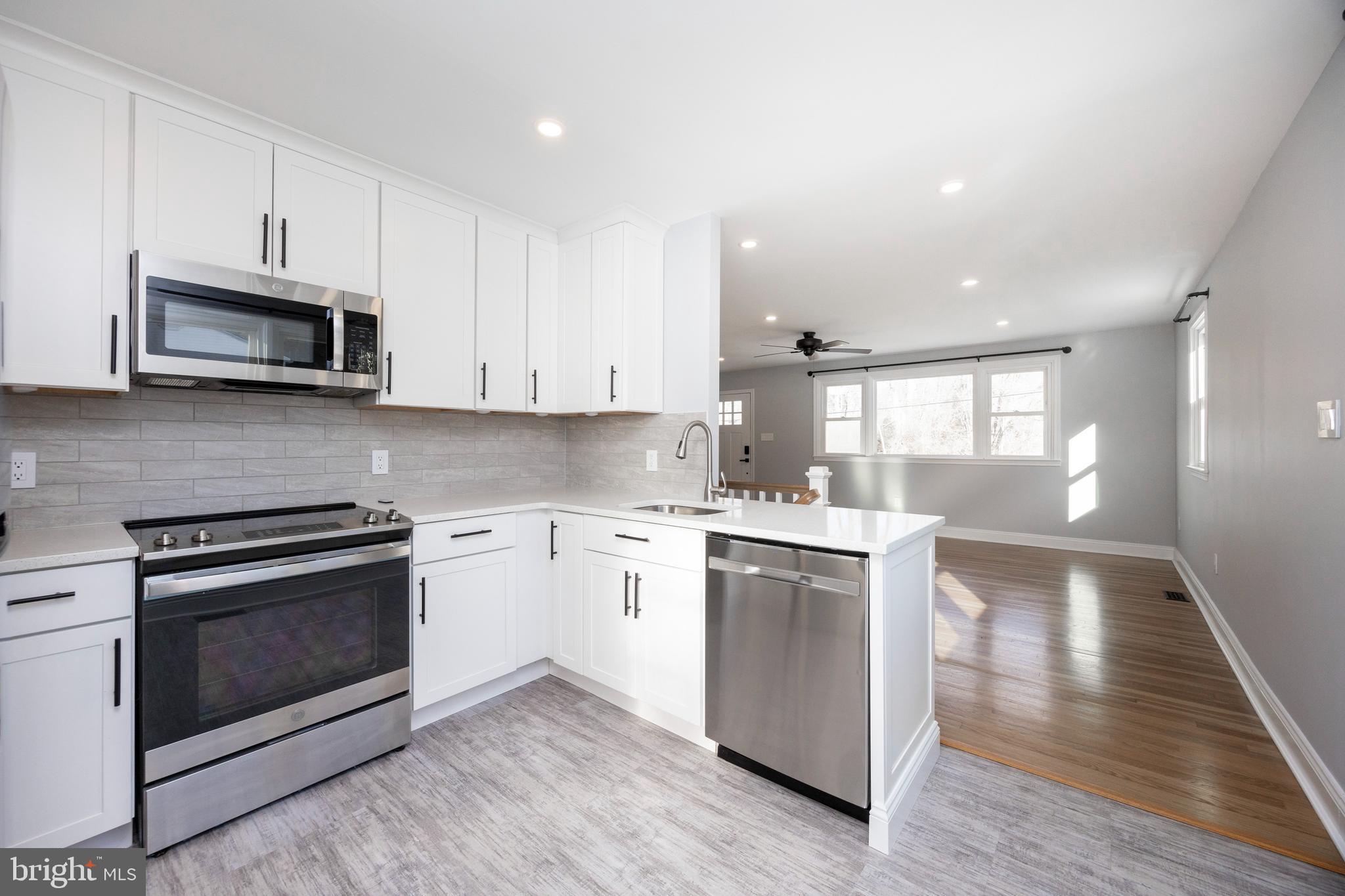 All new kitchen