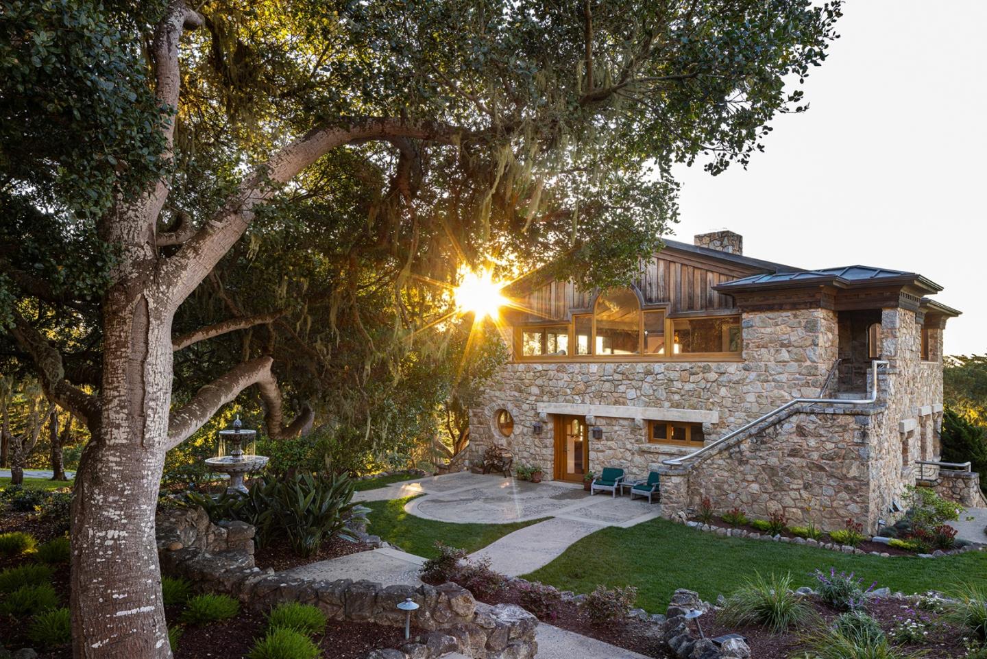 72 Fern Canyon Road Carmel, CA 93923 - Photo 40 of 66 a view of house with a garden
