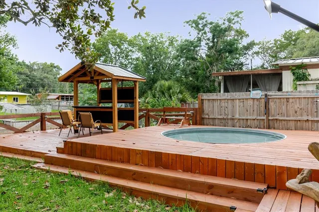 a view of a livingroom with furniture and wooden floor