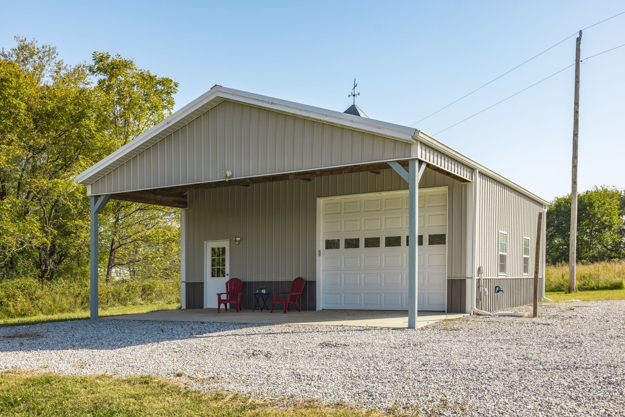 974 White Road Portland, TN 37148 - Photo 44 of 51 a view of a house with a backyard and garage