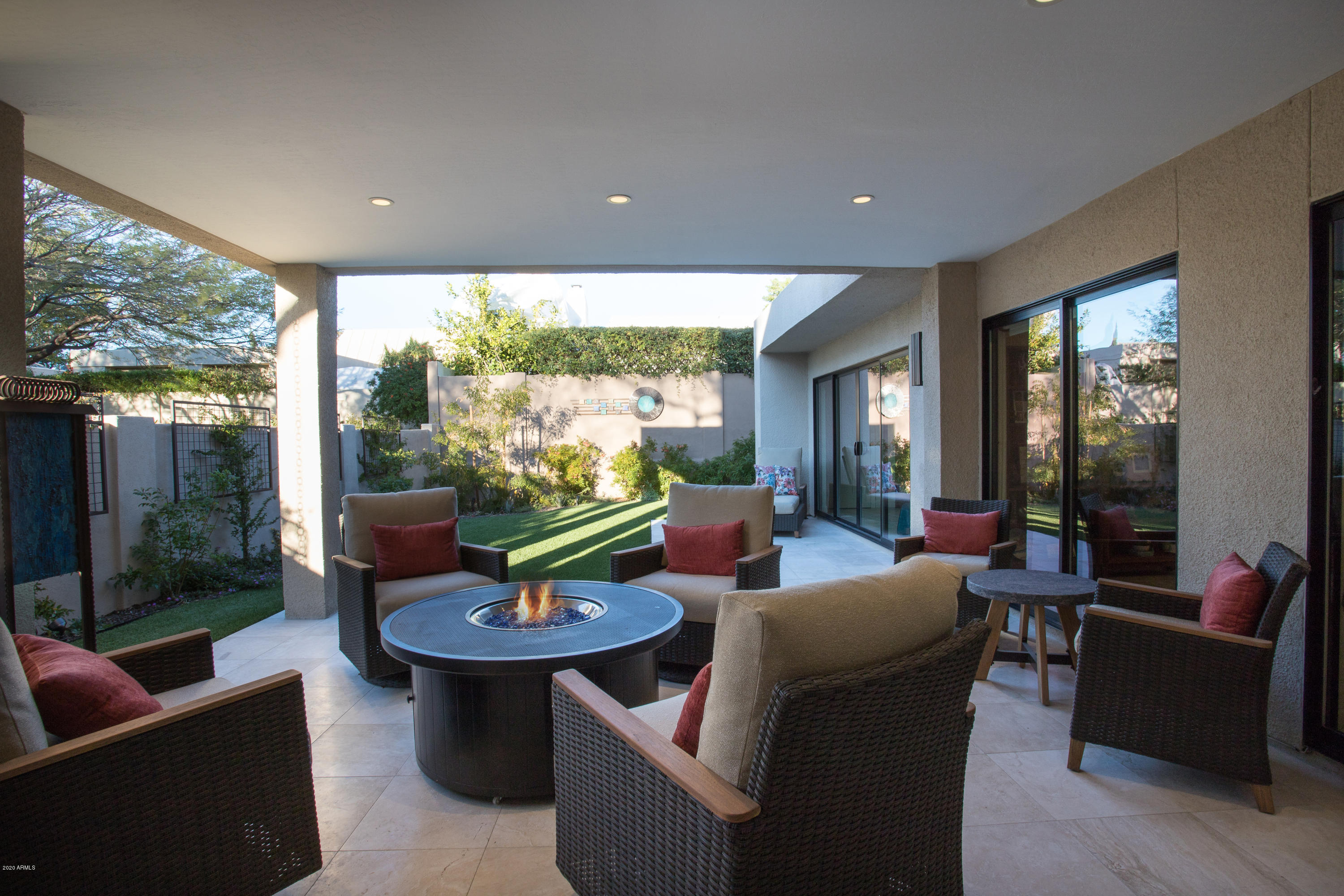 5309 North 24th Place Phoenix, AZ 85016 - Photo 26 of 49 a living room with patio furniture and a potted plant