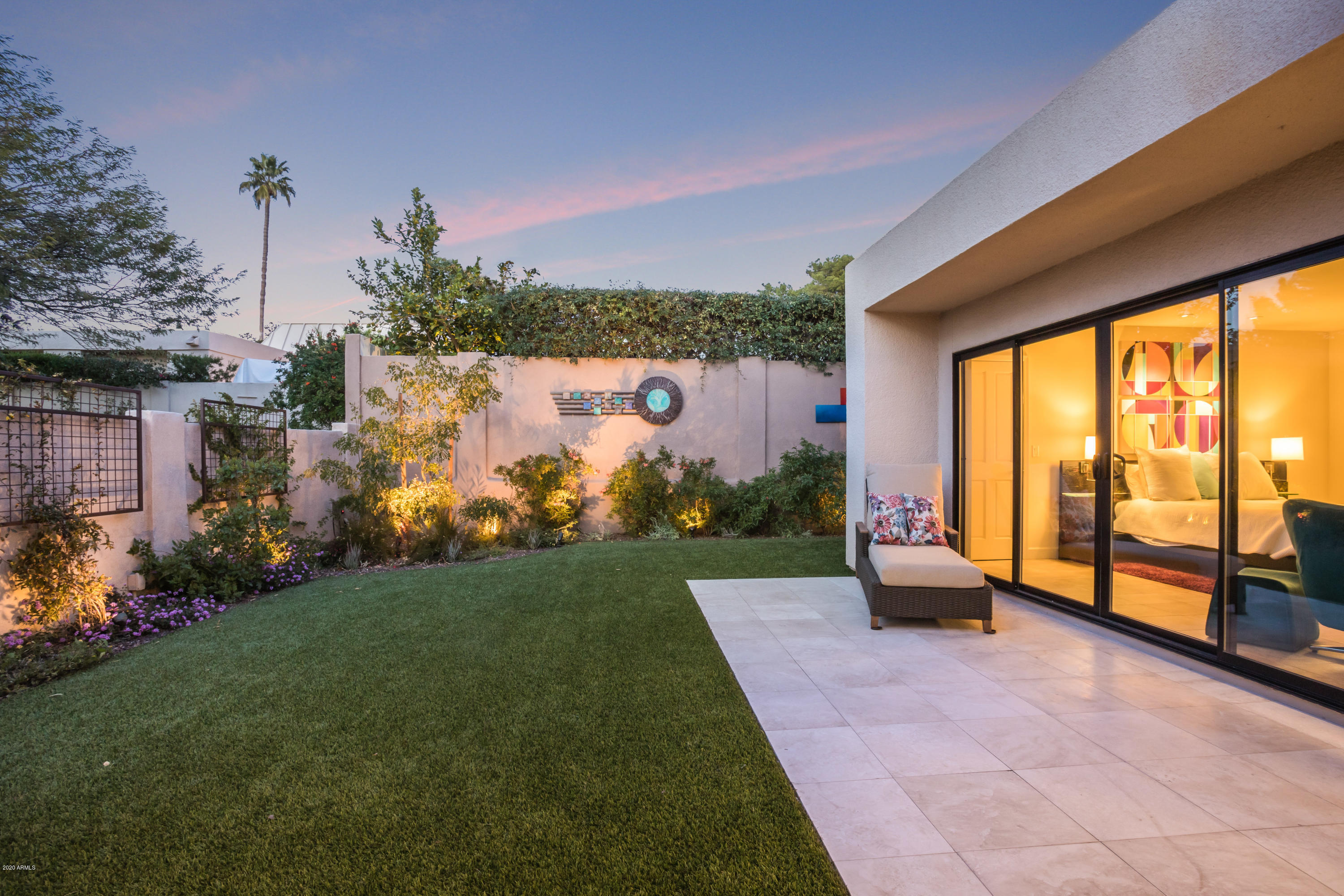 5309 North 24th Place Phoenix, AZ 85016 - Photo 29 of 49 a view of a garden with an outdoor seating
