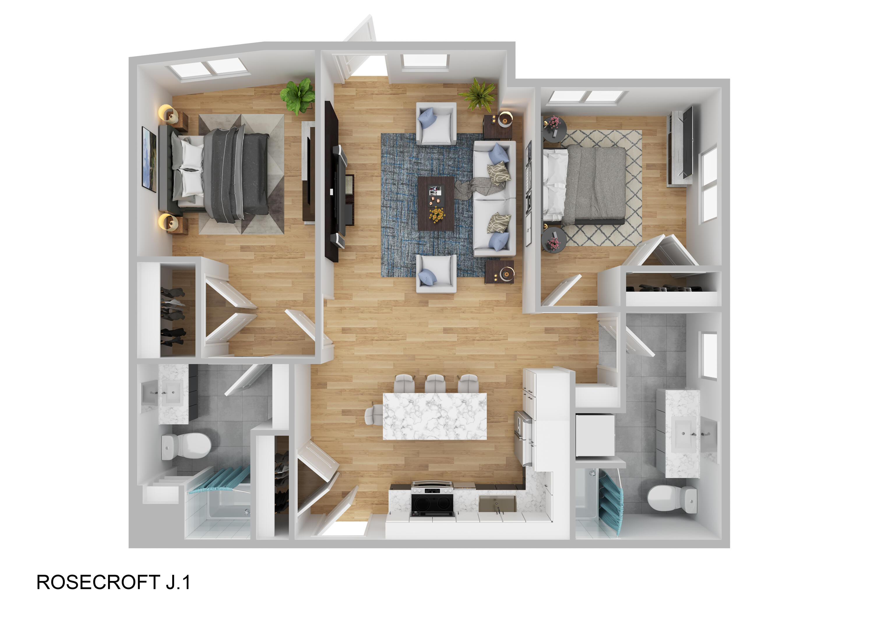 1 Cross Street, Unit 108 Scarborough, ME 04074 - Photo 6 of 48 Rosecrof3D