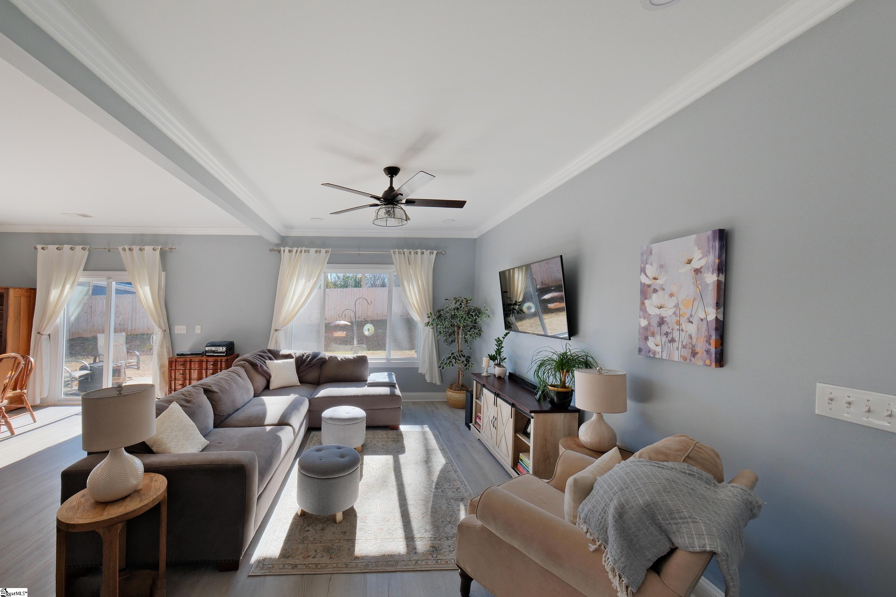 206 East Tucker Street Landrum, SC 29356 - Photo 5 of 20 Open concept - living room, kitchen, dining