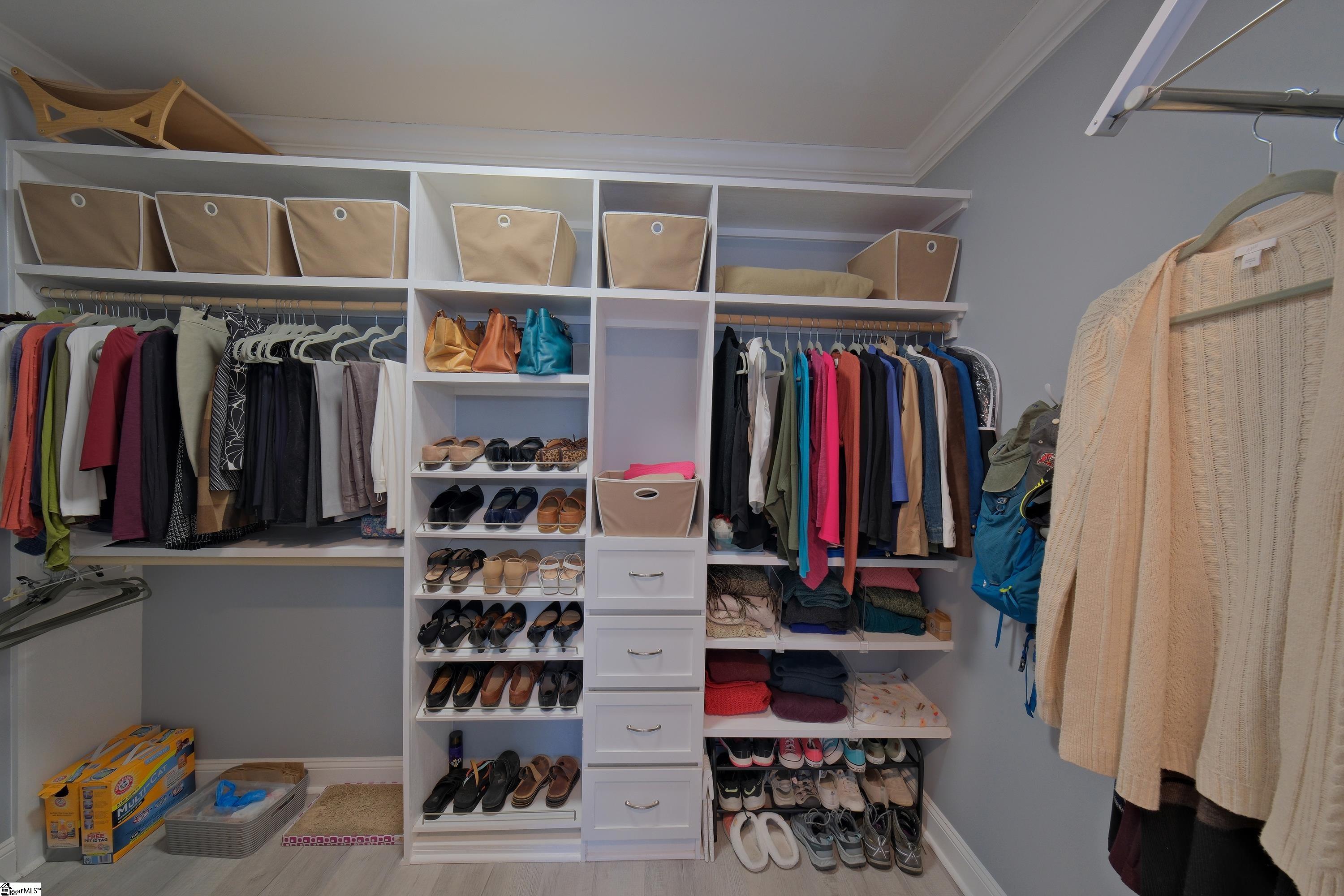 206 East Tucker Street Landrum, SC 29356 - Photo 9 of 20 master bedroom walk in closet