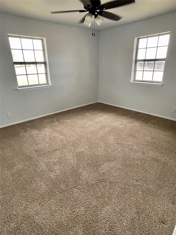 4203 Weiland Road Weatherford, TX 76088 - Photo 10 of 29 an empty room with windows and fan