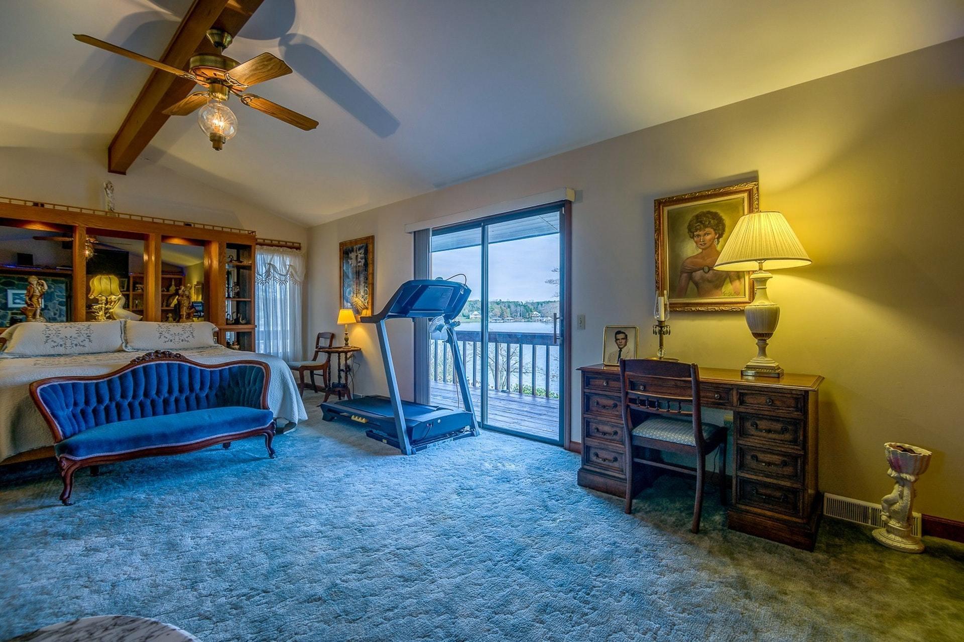 3624 Kemp Ford Road Union Hall, VA 24176 - Photo 17 of 60 a bedroom with furniture and a rug