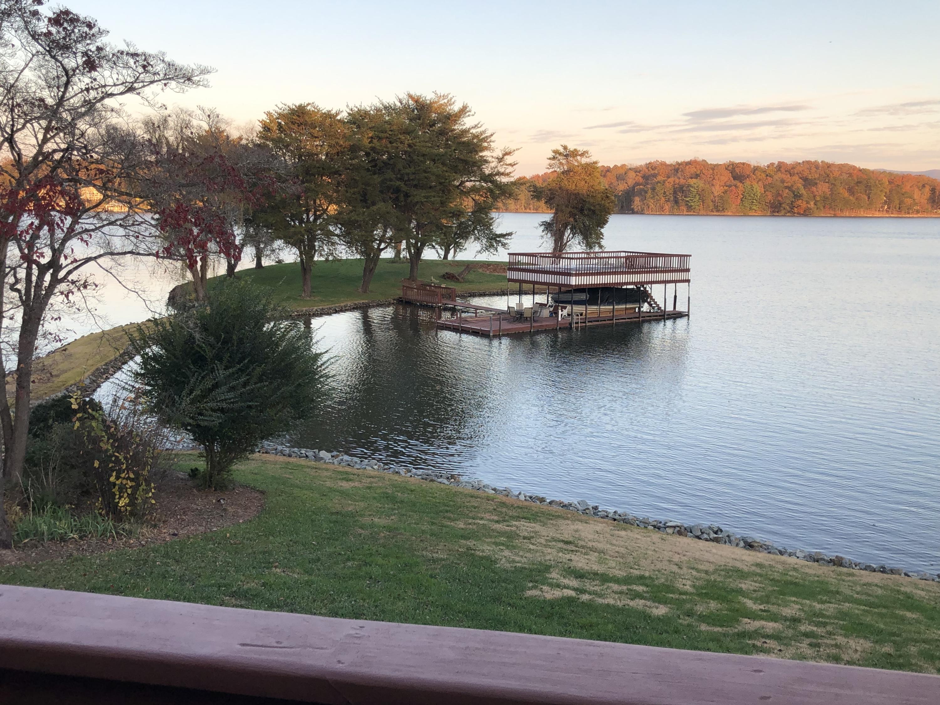 3624 Kemp Ford Road Union Hall, VA 24176 - Photo 4 of 60 a view of a lake with outdoor space