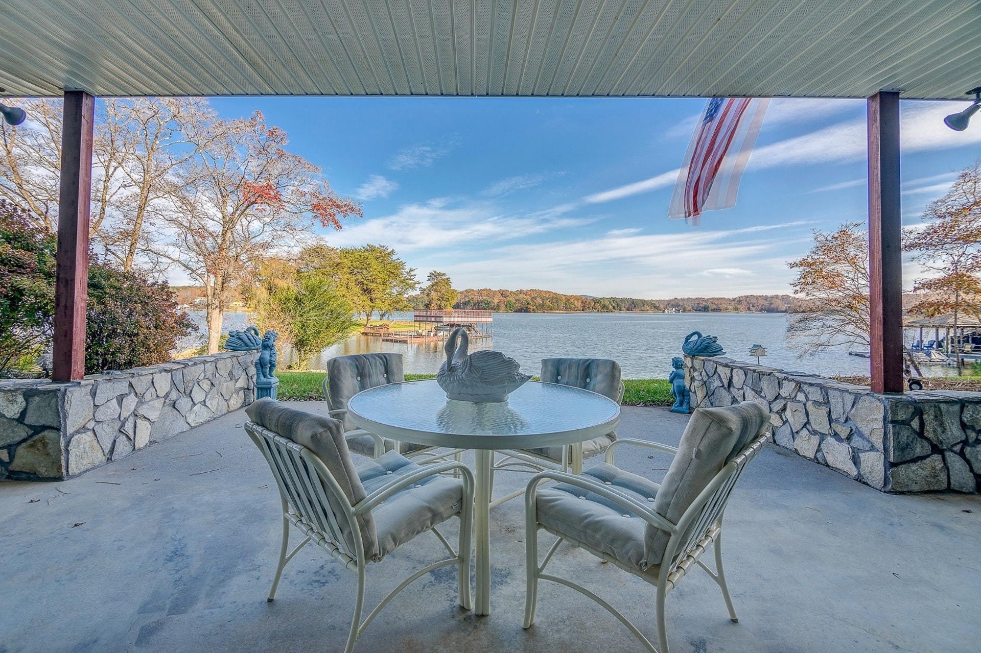 3624 Kemp Ford Road Union Hall, VA 24176 - Photo 35 of 60 a view of a chairs and table in the patio