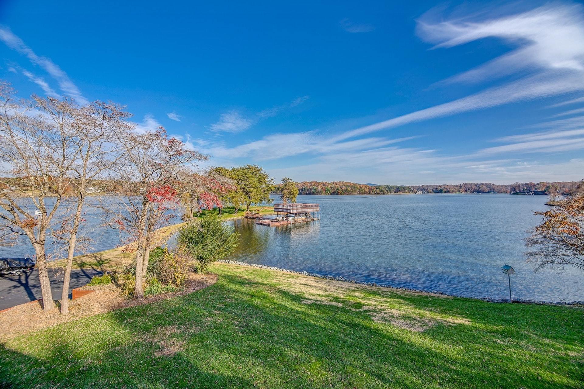 3624 Kemp Ford Road Union Hall, VA 24176 - Photo 5 of 60 a view of a lake with outdoor space