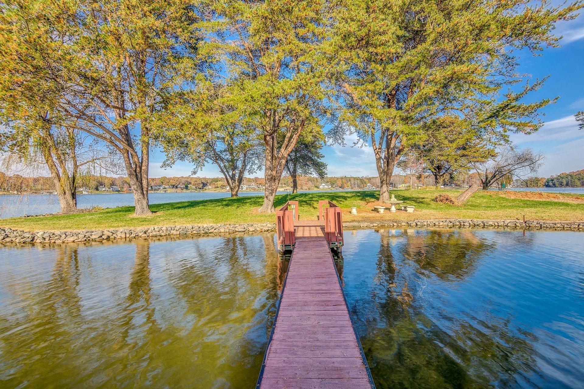3624 Kemp Ford Road Union Hall, VA 24176 - Photo 53 of 60 a view of a lake with trees
