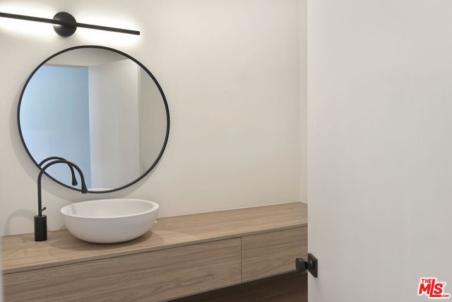 a view of a lake with a city