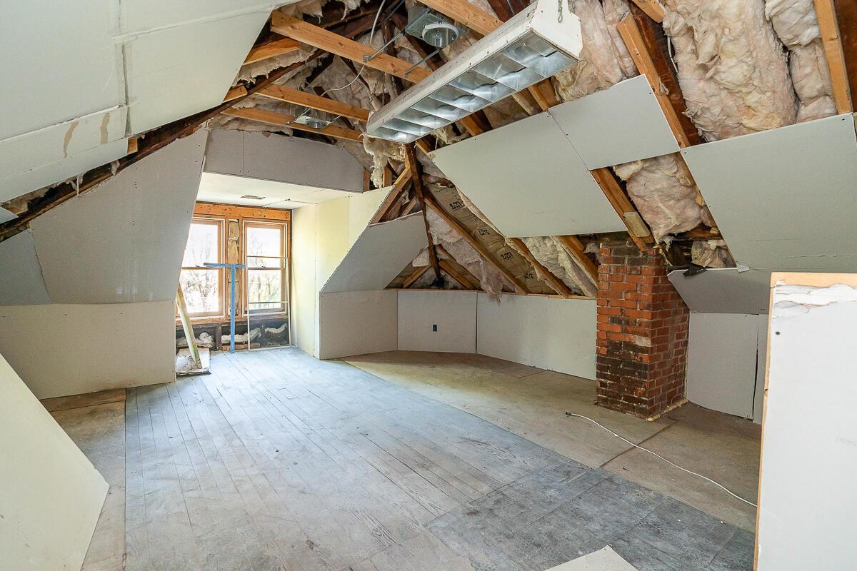 107 Price Road Columbus, OH 43230 - Photo 23 of 36 Attic space waiting for you to finish it!