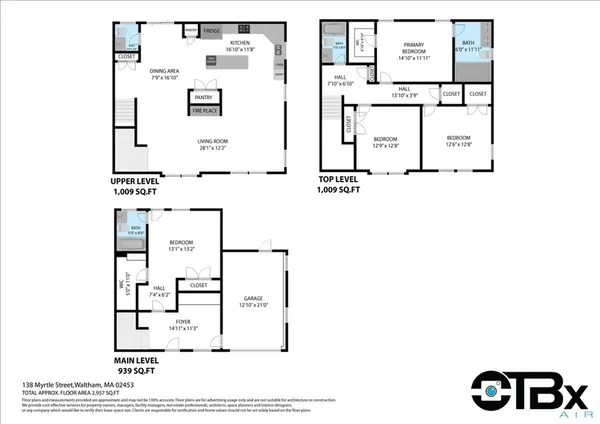 $1,219,900 | 138 Myrtle Street, Unit 2, Waltham, MA 02453