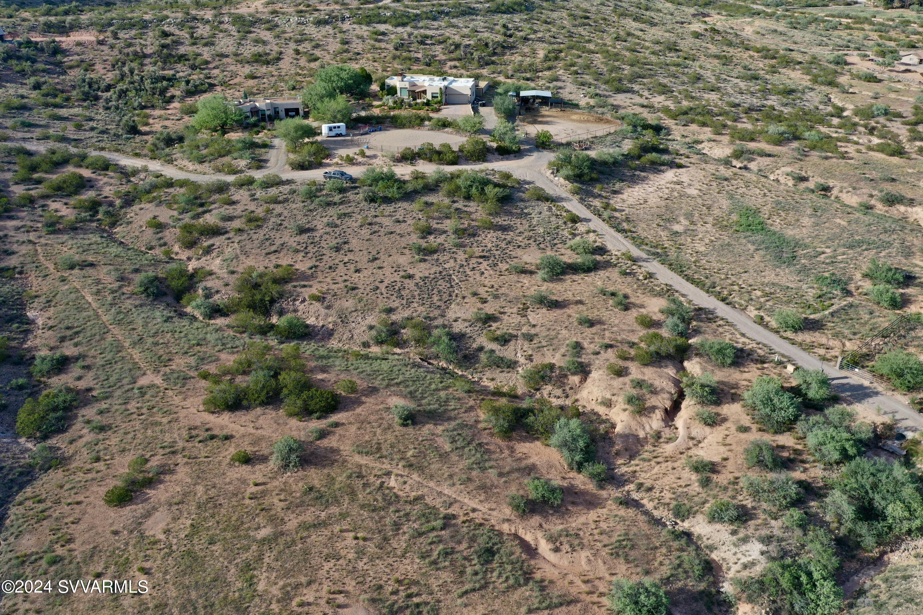 11675 Diamond Vw Road Cornville, AZ 86325 - Photo 20 of 24 a view of a yard with a dry yard