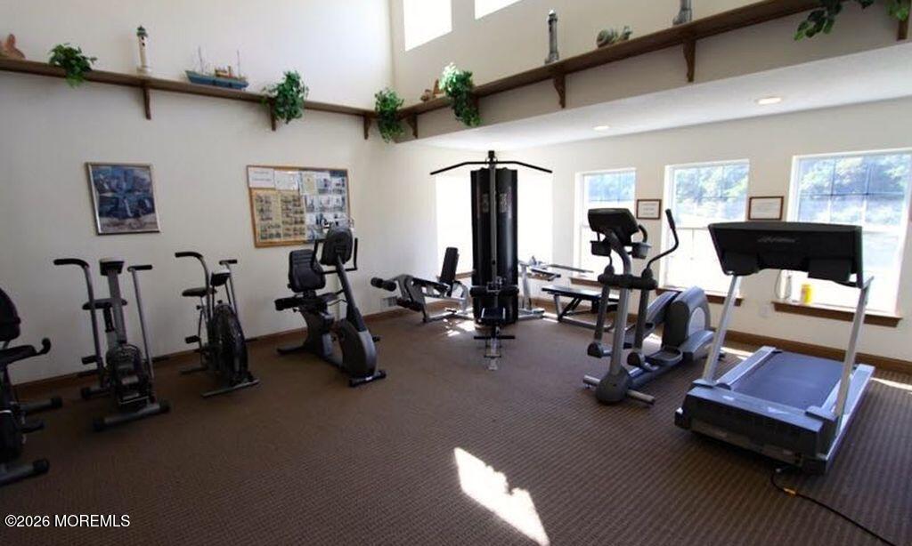 43 Osprey Place Barnegat, NJ 08005 - Photo 33 of 34 a view of a room with gym equipment
