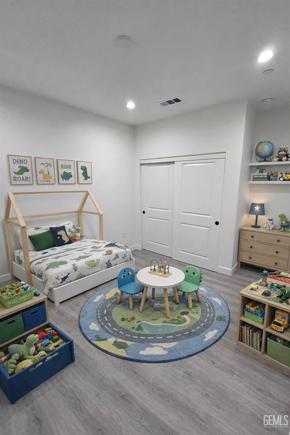 Undisclosed Address California City, CA 93505 - Photo 9 of 41 a living room with furniture and a dining table