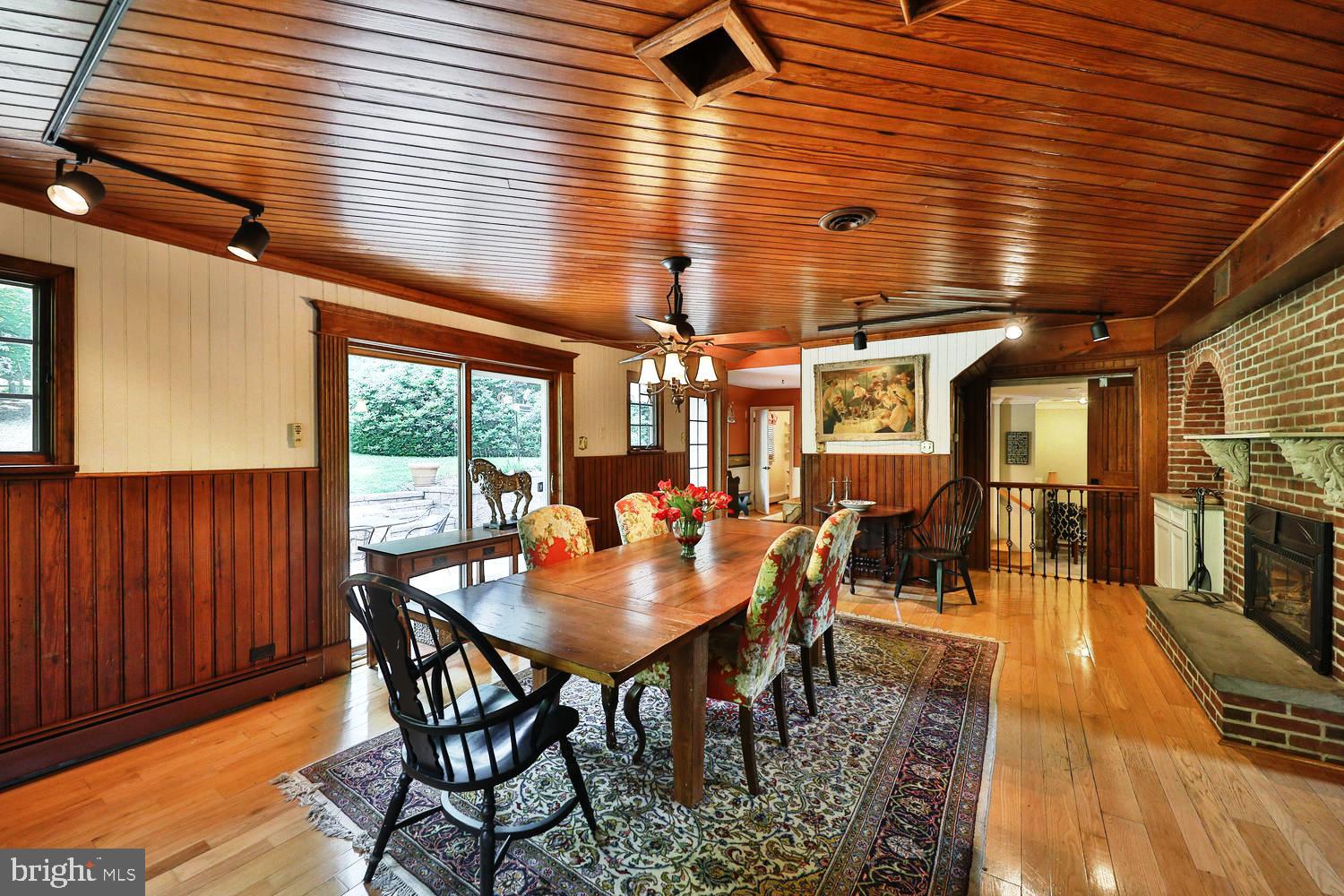923 Rydal Road Jenkintown, PA 19046 - Photo 5 of 56 a view of a dining room with furniture and wooden floor