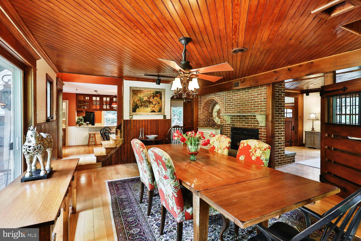 923 Rydal Road Jenkintown, PA 19046 - Photo 6 of 56 a view of a dining room with furniture window and wooden floor