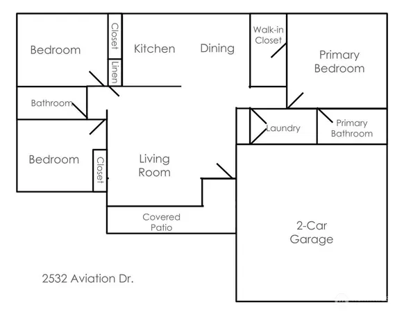 $495,000 | 2532 Aviation Drive, East Wenatchee, WA 98802
