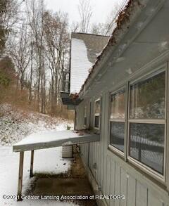 6110 Clark Road Bath, MI 48808 - Photo 2 of 21 REAR VIEW WINTER