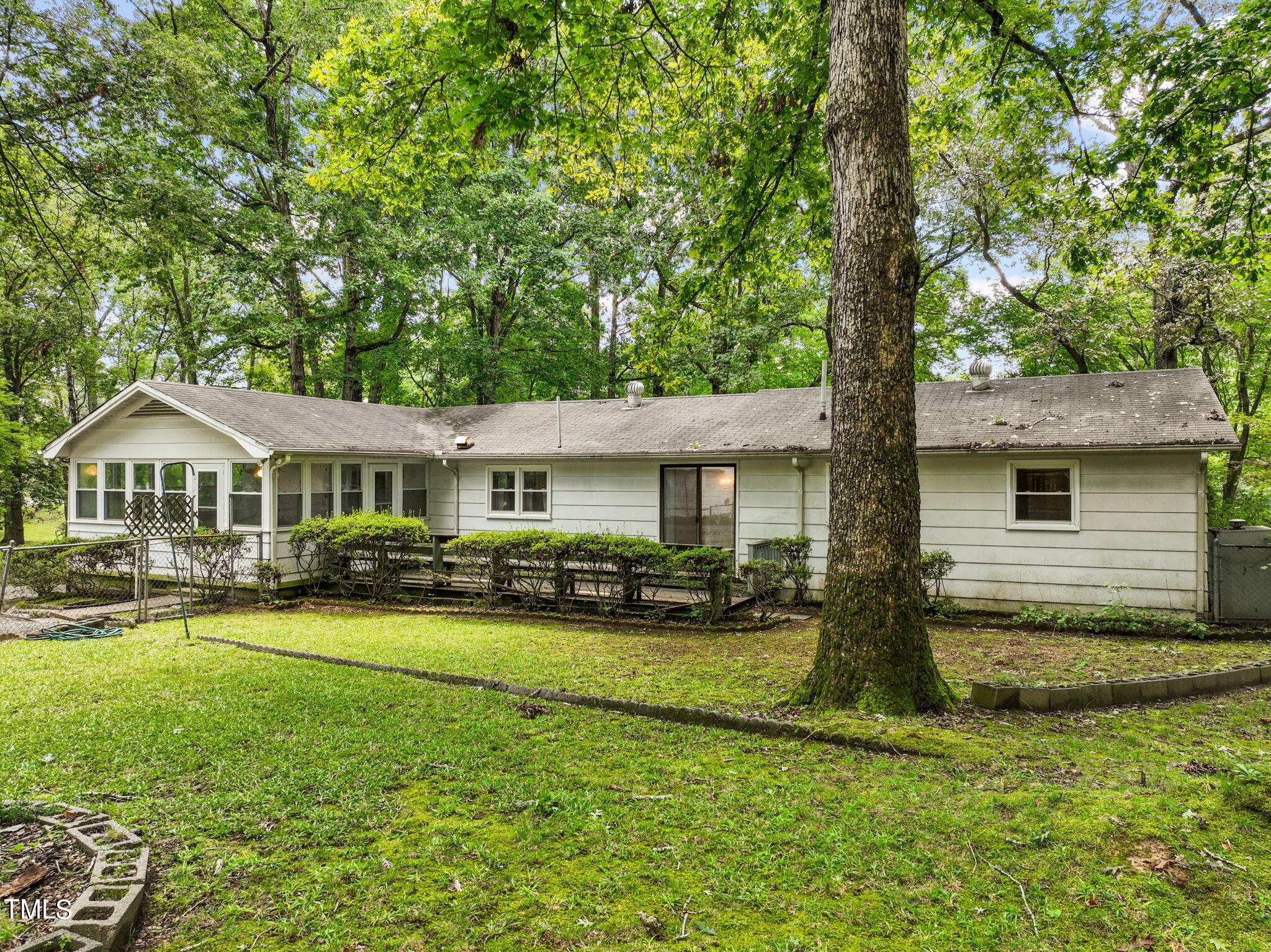 3015 Old Raleigh Road Apex, NC 27502 - Photo 35 of 47 a front view of house with yard and green space