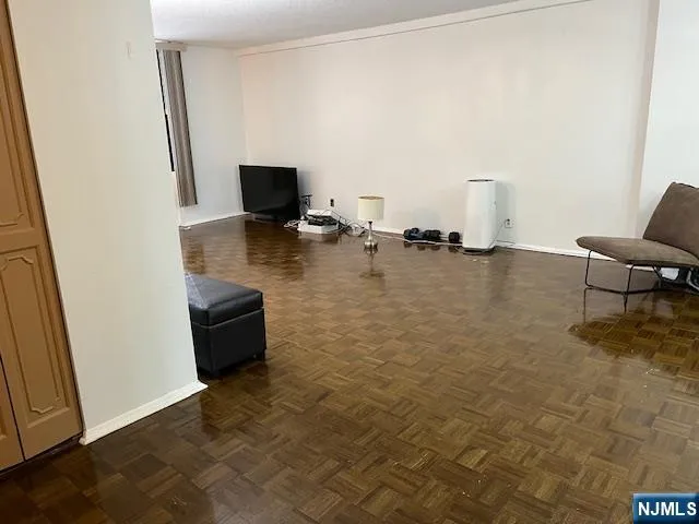 wooden floor in a room