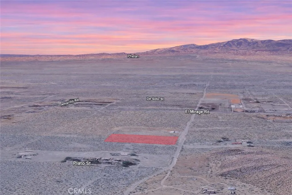 0 Grey Mountain Road Adelanto, CA 92301 - Photo 2 of 11 a view of a dry yard with mountain