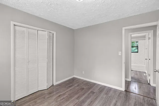 wooden floor in an empty room