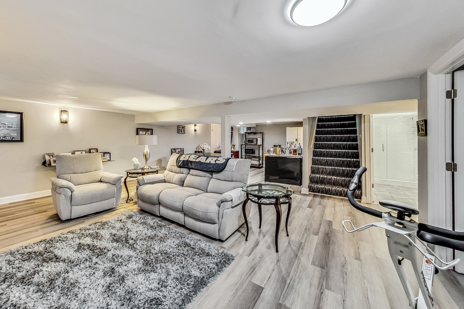 1409 Lahon Street Park Ridge, IL 60068 - Photo 12 of 21 a living room with furniture and a wooden floor