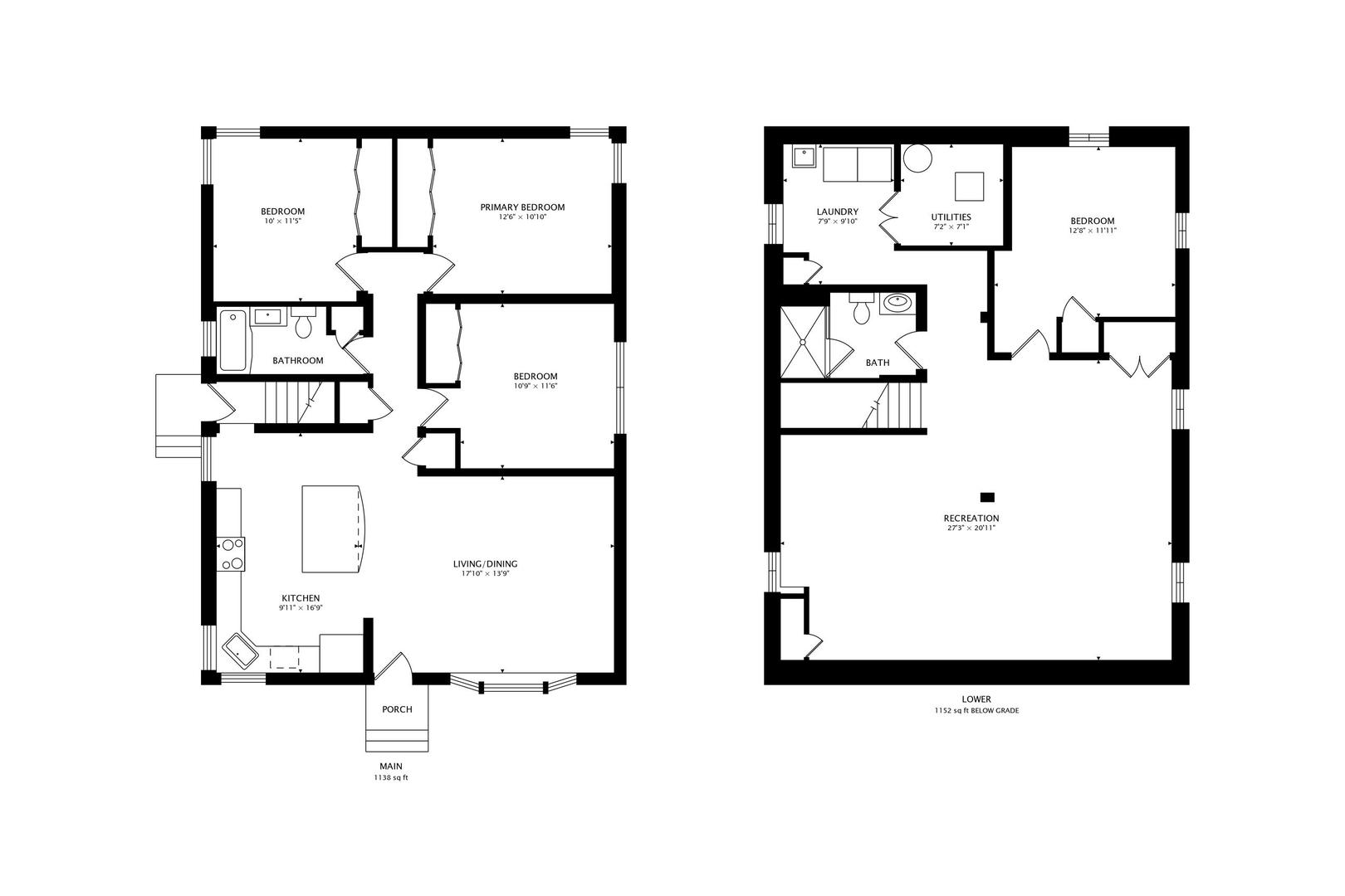 1409 Lahon Street Park Ridge, IL 60068 - Photo 19 of 21 a picture of a floor plan