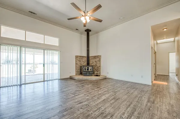 a room with storage and utility