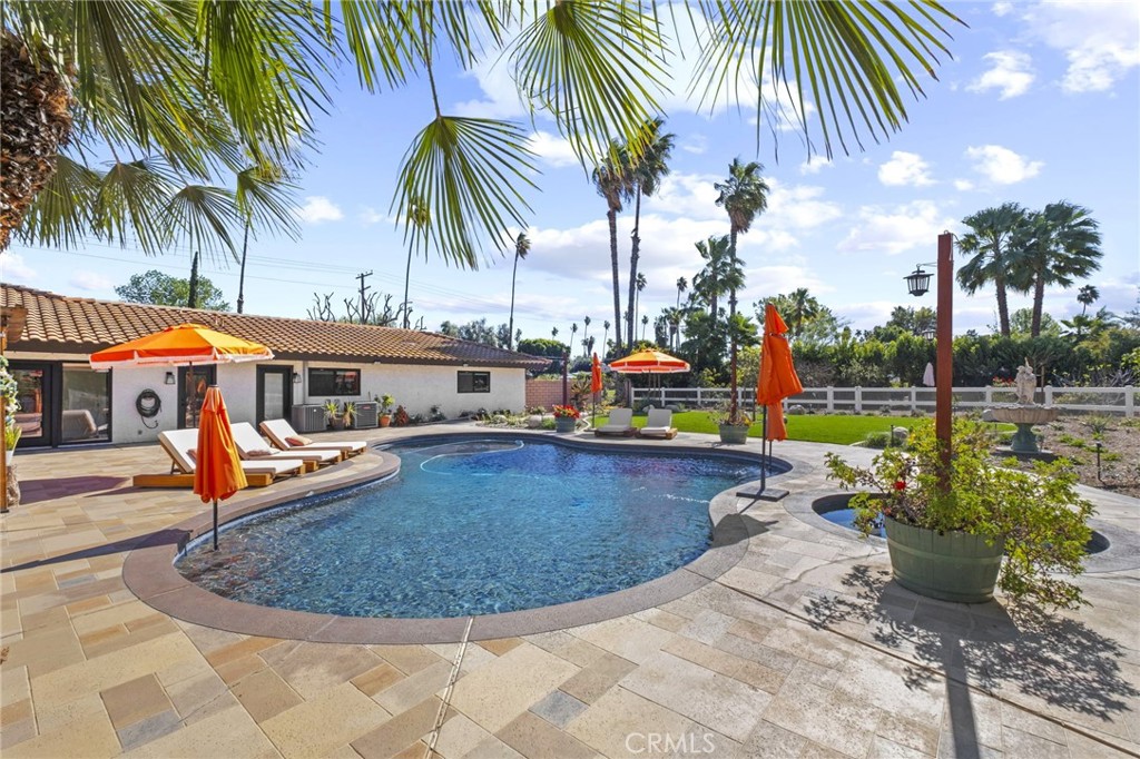 7710 Broadacre Place Riverside, CA 92504 - Photo 40 of 65 a view of outdoor space with swimming pool