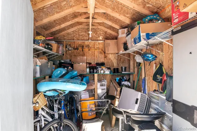 a view of outdoor space with seating