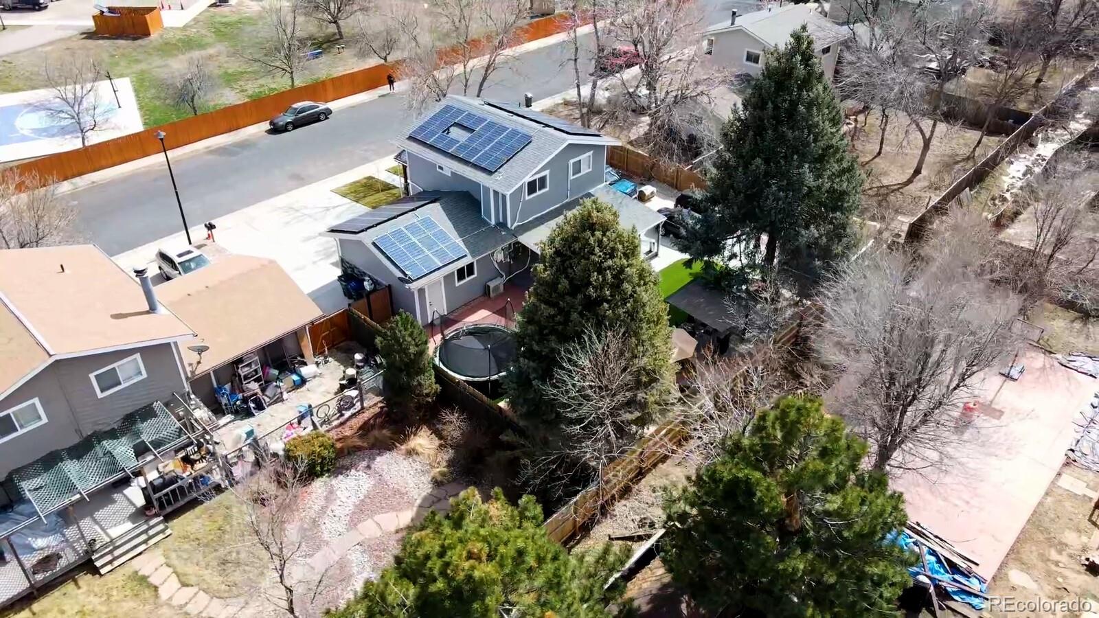 1065 Modred Street Lafayette, CO 80026 - Photo 33 of 34 an aerial view of a house with garden space and street view