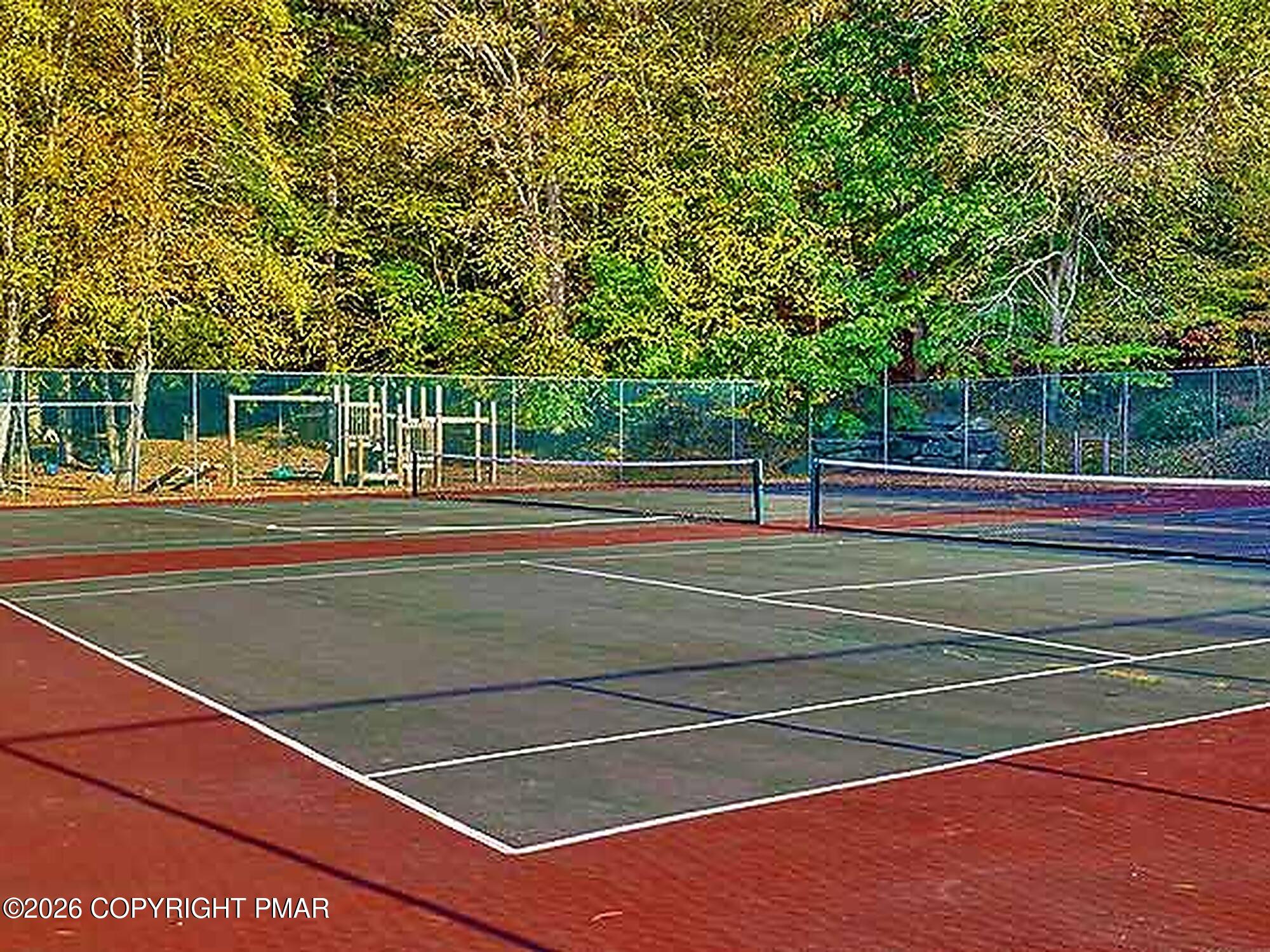 105 Hummingbird Trail Bushkill, PA 18324 - Photo 46 of 46 Pocono-Mountain-Lake-Estates-Tennis-Cour