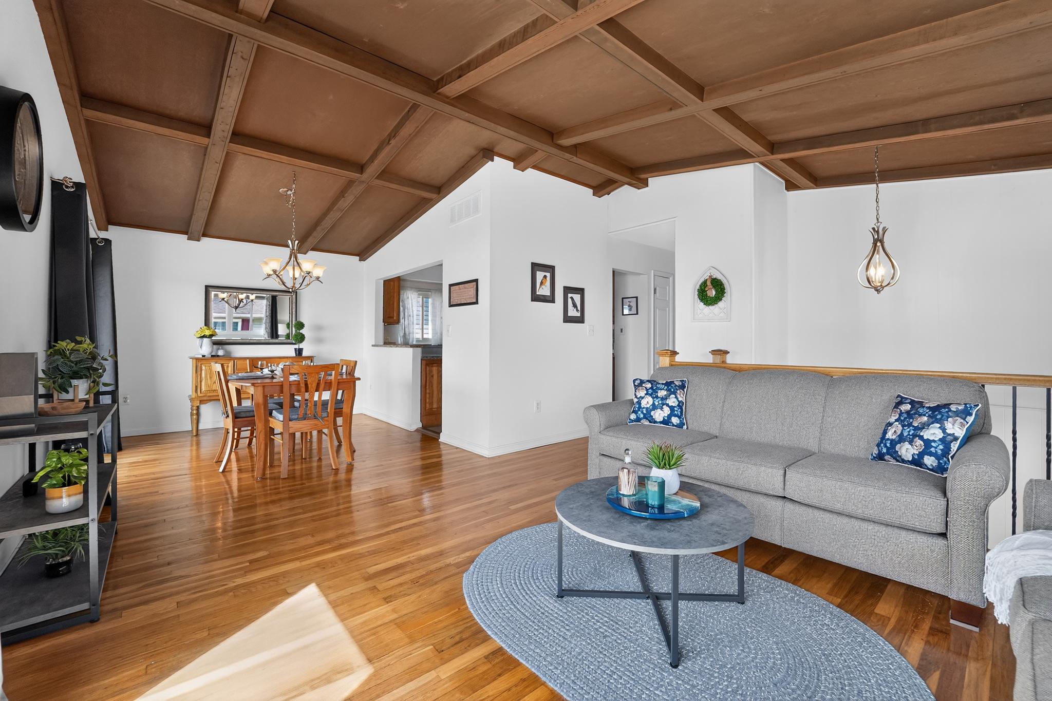 221 Atlanta Road Pasadena, MD 21122 - Photo 9 of 38 Open Concept w/Stunning Vaulted Ceilings