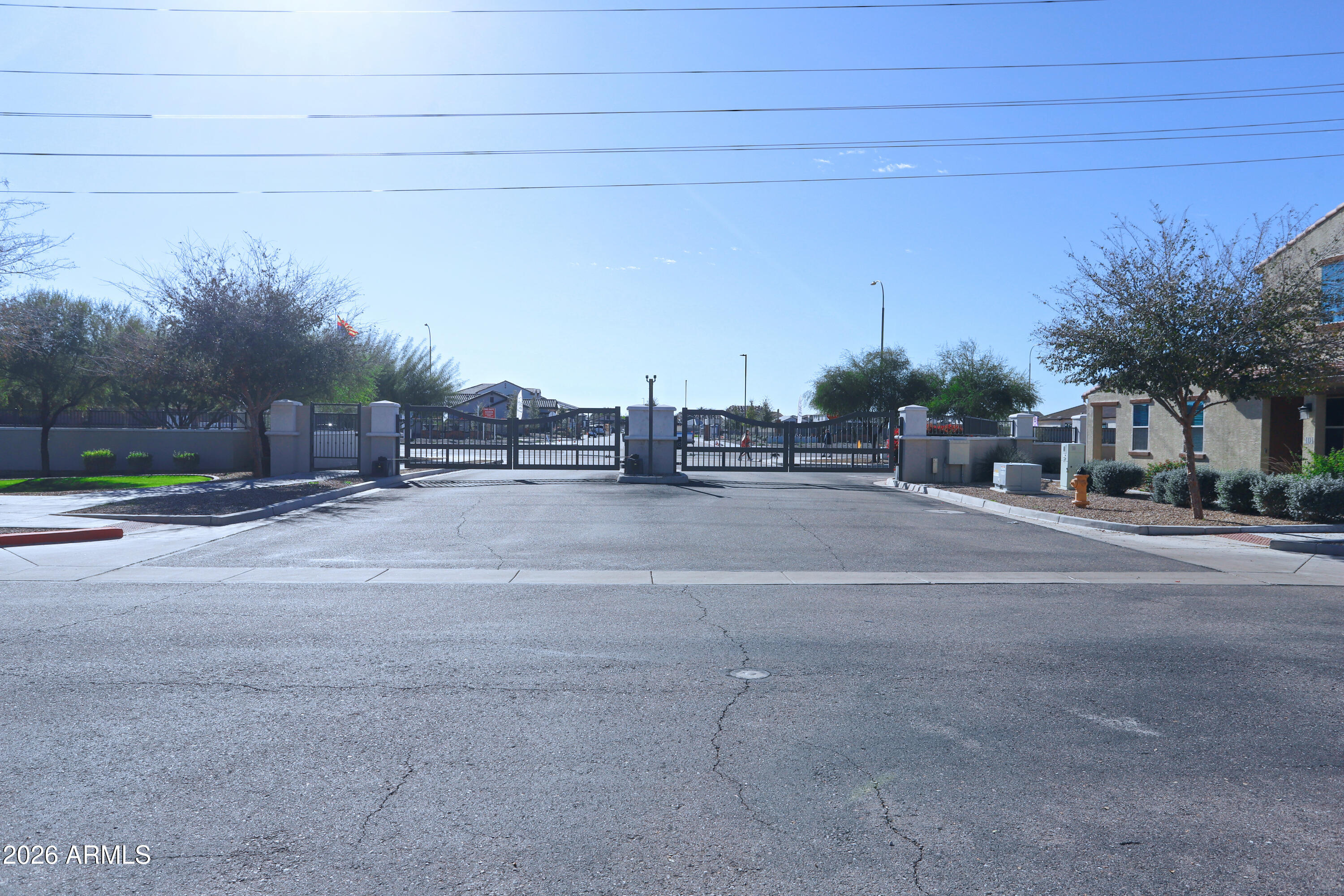 3855 South McQueen Road, Unit 110 Chandler, AZ 85286 - Photo 37 of 37 a view of a terrace with a bench